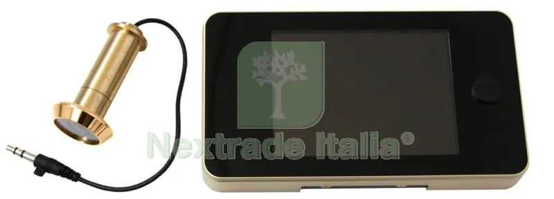 Spioncino Digitale ART. 59226 Oro 3,5" (jack) — Ferramenta porte e finestre — rif. FERX.94477 Spioncino Digitale ART. 59226 Oro 3,5" (jack) — Ferramenta porte e finestre — rif. FERX.94477