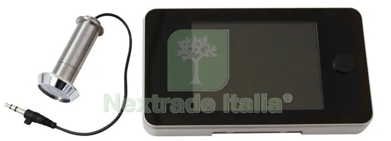 Spioncino Digitale ART. 59227 Cromo Satinato 3,5" (jack) — Ferramenta porte e finestre — rif. FERX.94478 Spioncino Digitale ART. 59227 Cromo Satinato 3,5" (jack) — Ferramenta porte e finestre — rif. FERX.94478