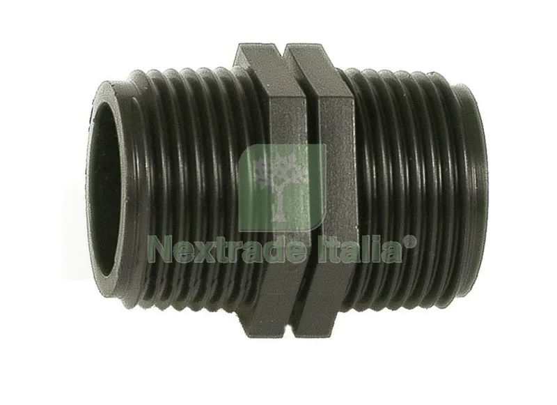 5PL PL RACCORDO NYLON NIPPLO 1"X 1" — Tubi e raccordi — rif. FERX.94530
