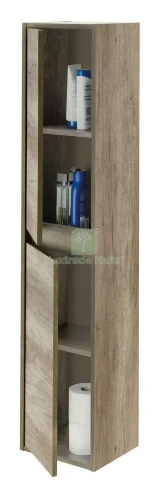 Kit Colonna Bagno Dakota 2ANTE CM 30X26X140H Rovere Nordik — Accessori bagno — rif. FERX.94612