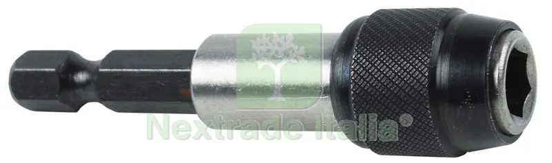 PORTAINSERTO AUTOMATICO A RILASCIO RAPIDO 1/4 LUNGHEZZA MM 60 — Punte, frese e dischi — rif. FERX.94722 PORTAINSERTO AUTOMATICO A RILASCIO RAPIDO 1/4 LUNGHEZZA MM 60 — Punte, frese e dischi — rif. FERX.94722