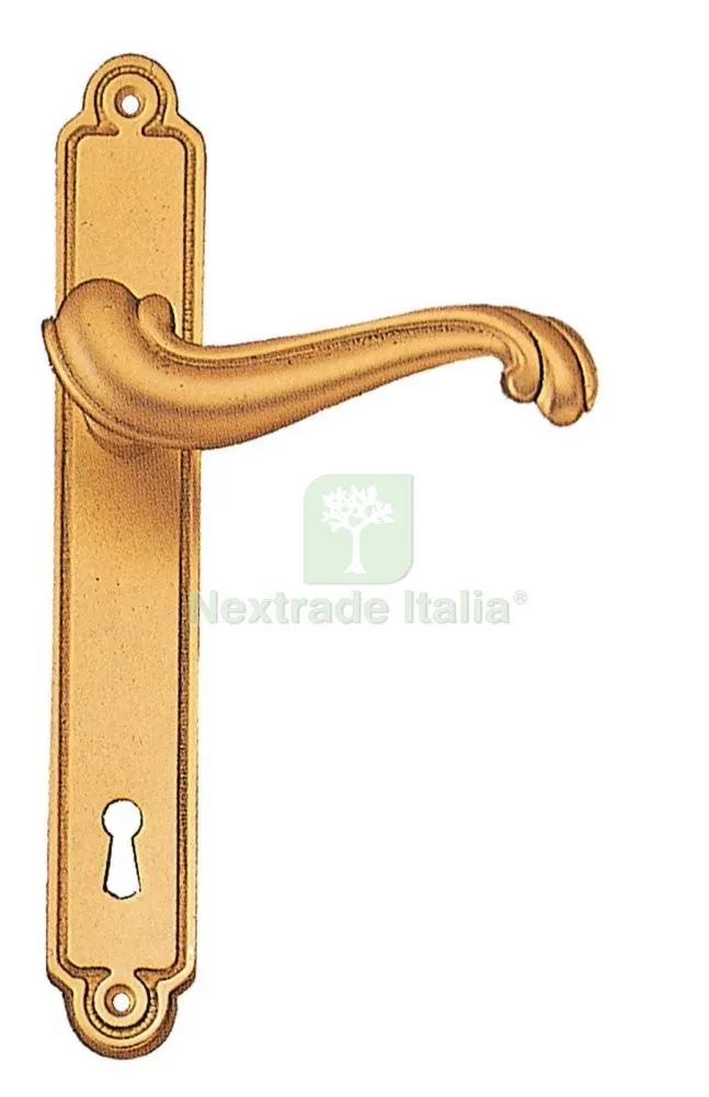 Blister Maniglia Ottone Bronzato Barocco F.Y. — Maniglie e pomelli — rif. FERX.94727 Blister Maniglia Ottone Bronzato Barocco F.Y. — Maniglie e pomelli — rif. FERX.94727