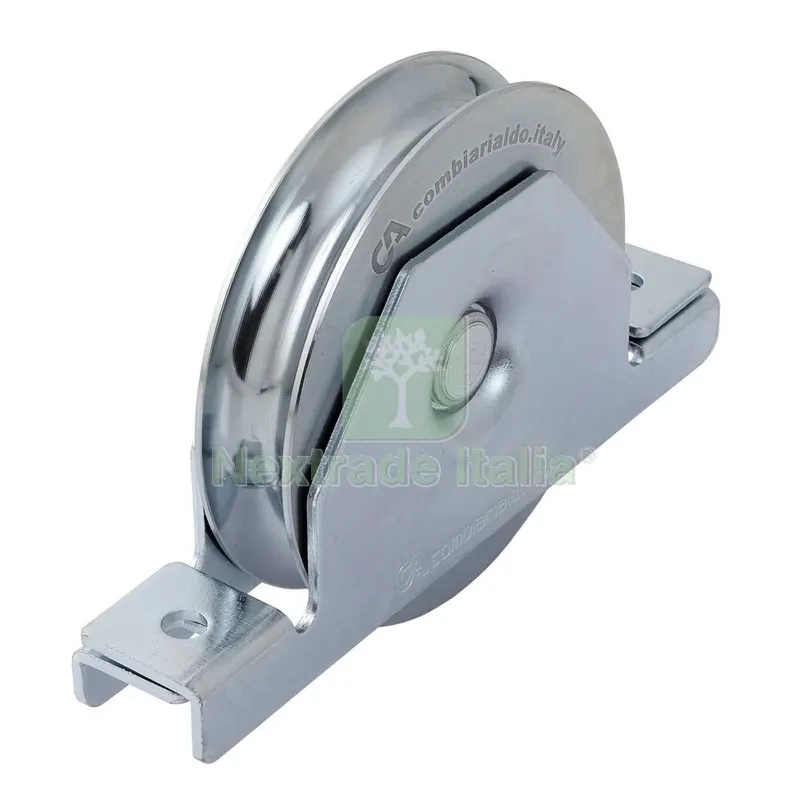 6PZ RUOTE X CANCELLI GOLA TONDA Ø 20 CON SUPPORTO CHIUSO 1 CUSCINETTO MM 80 — Ferramenta porte e finestre — rif. FERX.94748 6PZ RUOTE X CANCELLI GOLA TONDA Ø 20 CON SUPPORTO CHIUSO 1 CUSCINETTO MM 80 — Ferramenta porte e finestre — rif. FERX.94748
