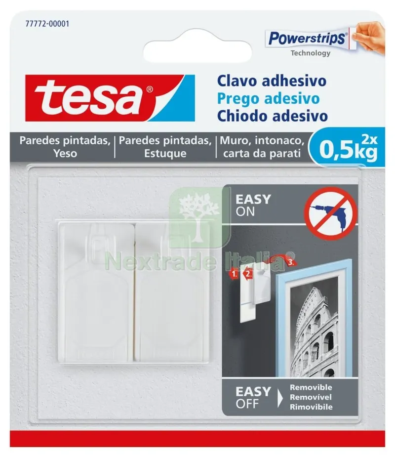 8CF GANCI PER QUADRI ADESIVI TESA FISSI P.2 — Ferramenta porte e finestre — rif. FERX.94761 8CF GANCI PER QUADRI ADESIVI TESA FISSI P.2 — Ferramenta porte e finestre — rif. FERX.94761