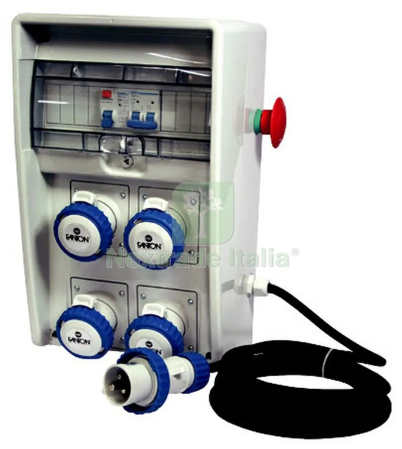 FME ART. 74.324 QUADRO 4P-CE-220V CON PULSANTE DI EMERGENZA — Interruttori e prese — rif. FERX.94782 FME ART. 74.324 QUADRO 4P-CE-220V CON PULSANTE DI EMERGENZA — Interruttori e prese — rif. FERX.94782