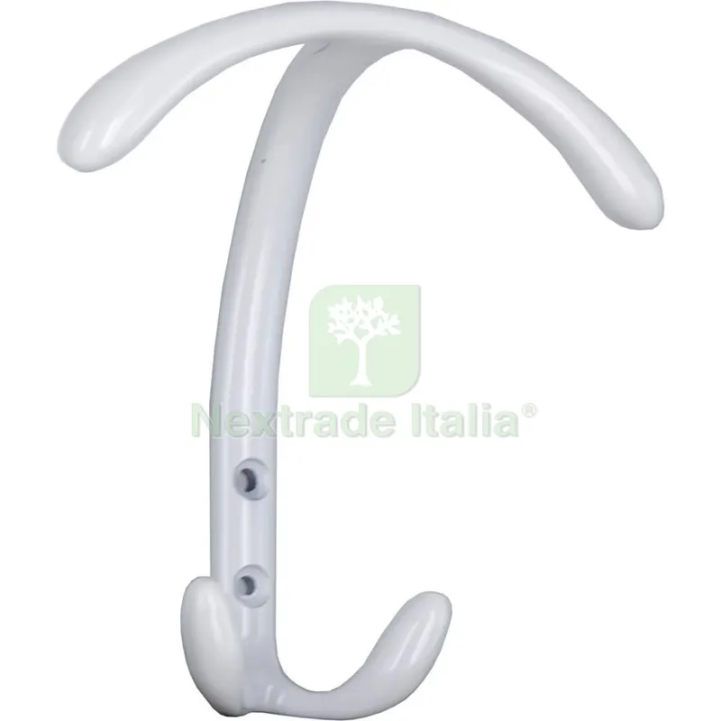 6PZ APPENDABITI 120X123 MM ART. MG40081 BIANCO — Casalinghi e organizzazione — rif. FERX.94824