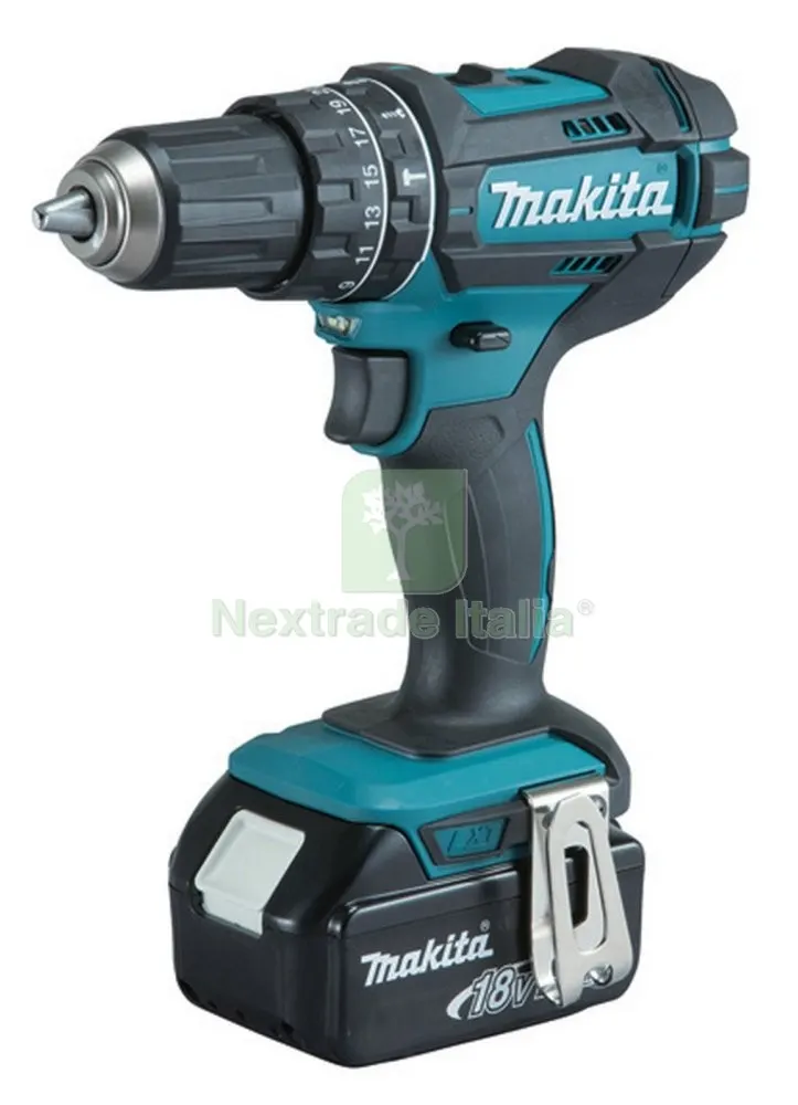 Makita Superkit 18V 3 Ah DHP482RF3J con 3 Batterie — Marchi utensili elettrici — rif. FERX.94829 Makita Superkit 18V 3 Ah DHP482RF3J con 3 Batterie — Marchi utensili elettrici — rif. FERX.94829
