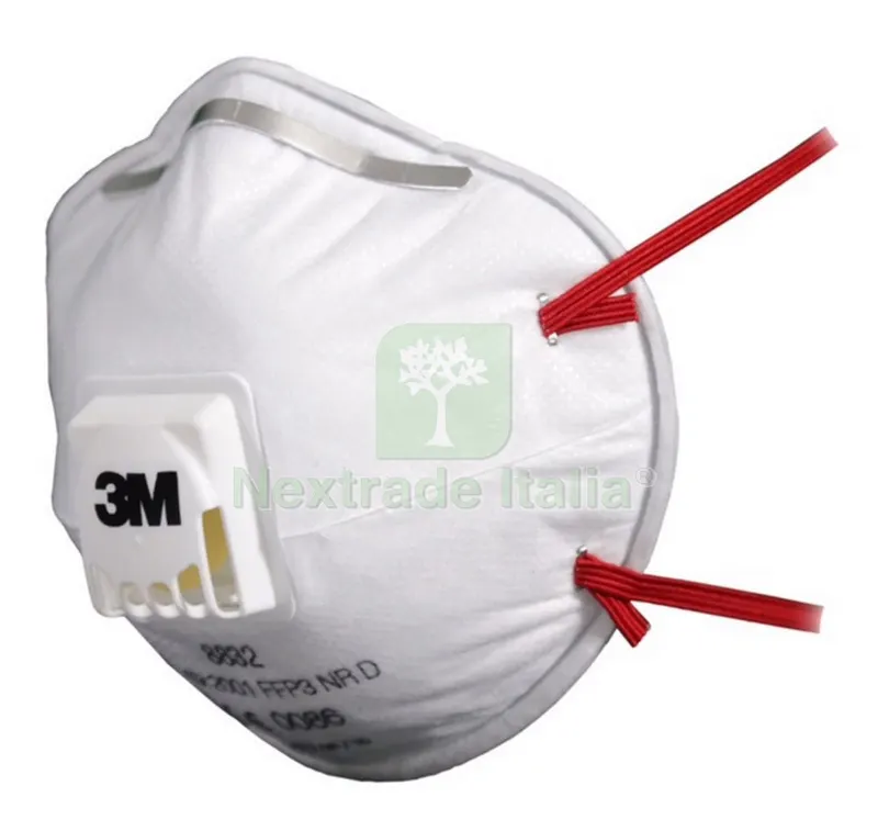 10PZ Mascherina di Protezione 3M FFP3 con Valvola di Espirazione Modello 8832 — Protezioni corpo — rif. FERX.94839 10PZ Mascherina di Protezione 3M FFP3 con Valvola di Espirazione Modello 8832 — Protezioni corpo — rif. FERX.94839
