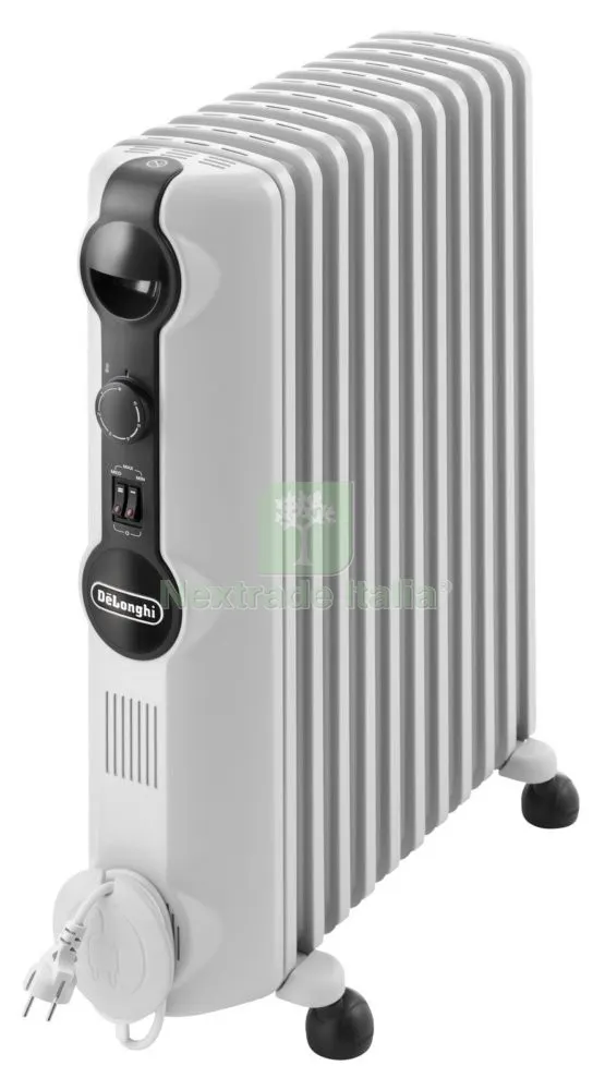 Radiatore a Olio 11E Delonghi 900/1100/2000 W con Termostato Ambiente — Caldaie e radiatori — rif. FERX.94864
