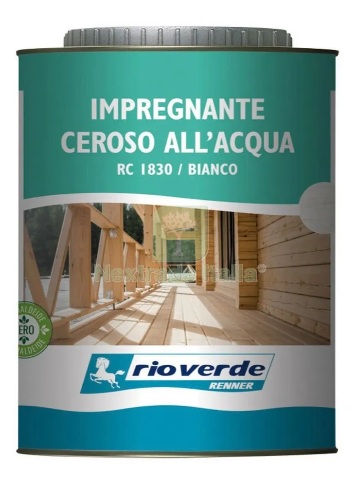 6PZ Rioverde Impregnante Ceroso Applicabile a Pennello o a Spruzzo Bianco LT 0,750 — Vernici e smalti — rif. FERX.94898 6PZ Rioverde Impregnante Ceroso Applicabile a Pennello o a Spruzzo Bianco LT 0,750 — Vernici e smalti — rif. FERX.94898