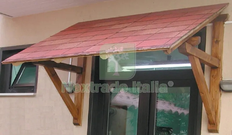 Kit Pensilina Legno CM. 180X100 — Gazebo e strutture giardino — rif. FERX.9490 Kit Pensilina Legno CM. 180X100 — Gazebo e strutture giardino — rif. FERX.9490