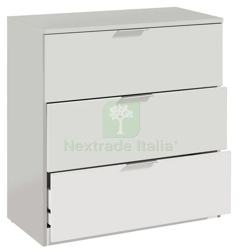 Kit Cassettone 3 Cassetti 80X38X77 Bianco — Arredo — rif. FERX.95013 Kit Cassettone 3 Cassetti 80X38X77 Bianco — Arredo — rif. FERX.95013