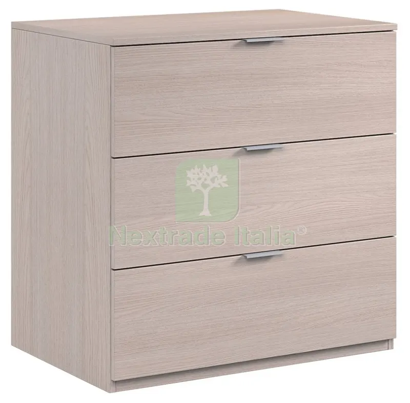 Kit Cassettone 3 Cassetti 80X38X77 Rovere Chiaro — Arredo — rif. FERX.95014 Kit Cassettone 3 Cassetti 80X38X77 Rovere Chiaro — Arredo — rif. FERX.95014