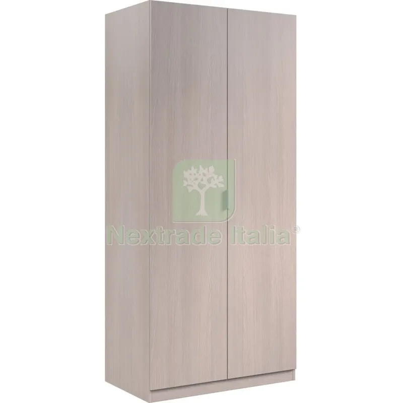 Kit Armadio 2 Ante 81X52XH180 CM Rovere Chiaro — Arredo — rif. FERX.95016