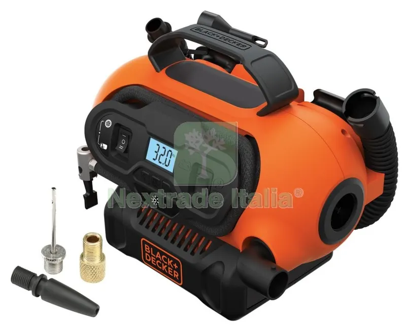 COMPRESSORE PORTATILE B&D BDCINF18N — Trapani e avvitatori — rif. FERX.95027 COMPRESSORE PORTATILE B&D BDCINF18N — Trapani e avvitatori — rif. FERX.95027