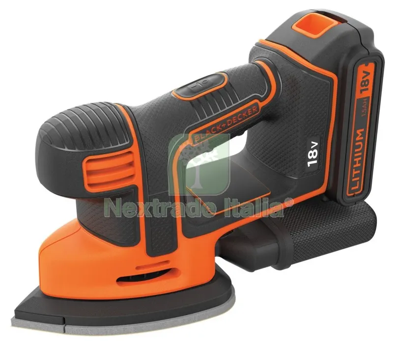Levigatrice B+D 18V-1,5AH BDCDS18 Mouse — Smerigliatrici e seghe — rif. FERX.95030 Levigatrice B+D 18V-1,5AH BDCDS18 Mouse — Smerigliatrici e seghe — rif. FERX.95030