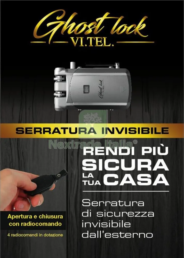 Espositore Serratura Universali 'ghost Lock' Vuoto — Articoli per ufficio — rif. FERX.95104