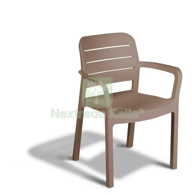 Allibert Sedia Tisarax Cappuccino 58X53X83H CM — Arredo — rif. FERX.95143