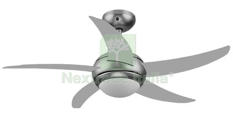 Ventilatore a Soffitto con TELEC+LUCE D 130 Silver — Scarichi e sifoni — rif. FERX.95199 Ventilatore a Soffitto con TELEC+LUCE D 130 Silver — Scarichi e sifoni — rif. FERX.95199
