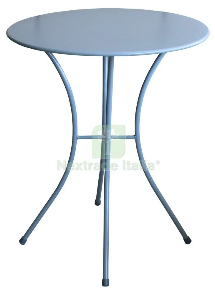 Tavolo in Acciaio "luna" CM 60 H72 CM Azzurro — Casalinghi e organizzazione — rif. FERX.95204