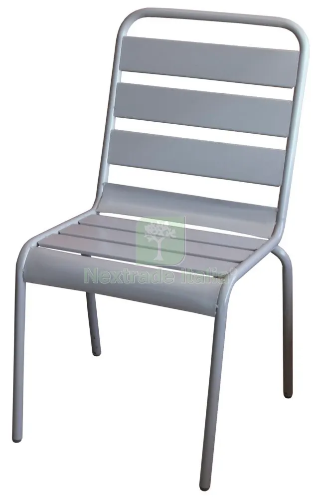 4PZ Sedia in Acciaio "luna" Tortora Dimensioni CM 46X64 H 84 CM — Arredo — rif. FERX.95210 4PZ Sedia in Acciaio "luna" Tortora Dimensioni CM 46X64 H 84 CM — Arredo — rif. FERX.95210