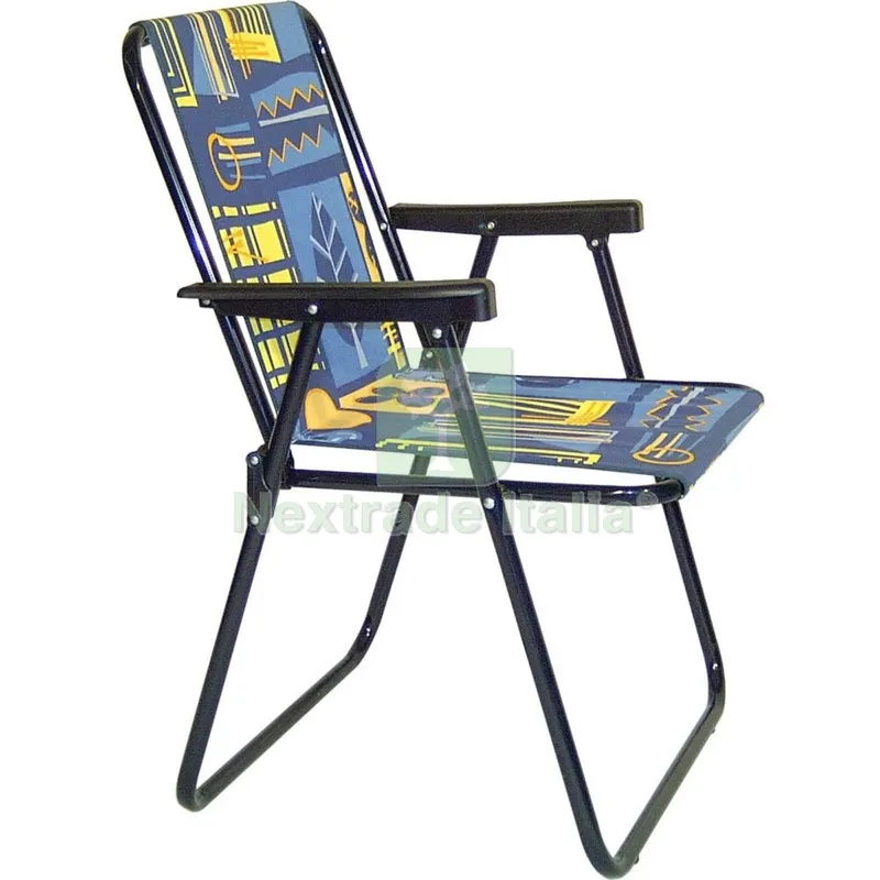 Sedia 1 Posizione Modello "maya" Tubolare Ø 20 MM Completa di Cuscino — Arredo — rif. FERX.95262 Sedia 1 Posizione Modello "maya" Tubolare Ø 20 MM Completa di Cuscino — Arredo — rif. FERX.95262