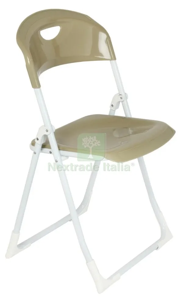 Sedia Pieghevole Richiudibile 'brasil' Tortora — Arredo — rif. FERX.95266 Sedia Pieghevole Richiudibile 'brasil' Tortora — Arredo — rif. FERX.95266