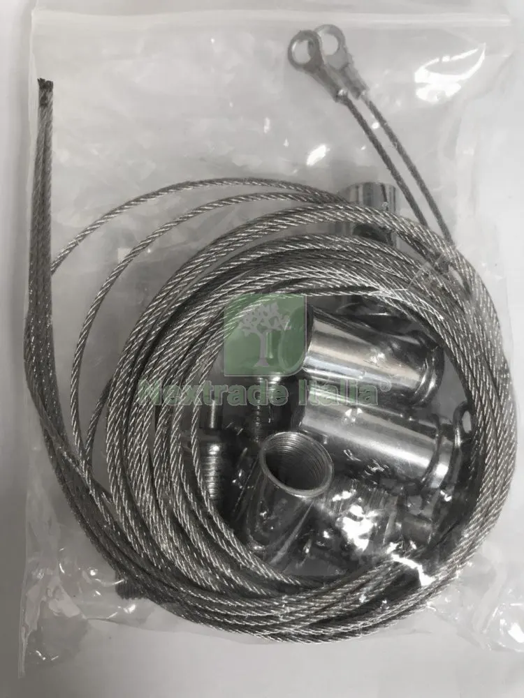 Kit Cavetti per Installazione a Sospensione di LED Plafoniere Faretti — Illuminazione — rif. FERX.95327 Kit Cavetti per Installazione a Sospensione di LED Plafoniere Faretti — Illuminazione — rif. FERX.95327