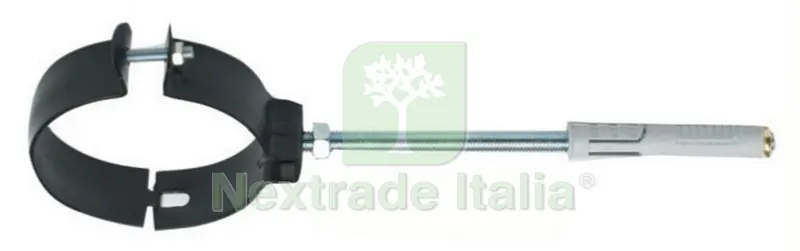 25PZ Collare per Tubi Stufa Pellet Nero Satinato CM 10 — Fascette e collari — rif. FERX.95355 25PZ Collare per Tubi Stufa Pellet Nero Satinato CM 10 — Fascette e collari — rif. FERX.95355