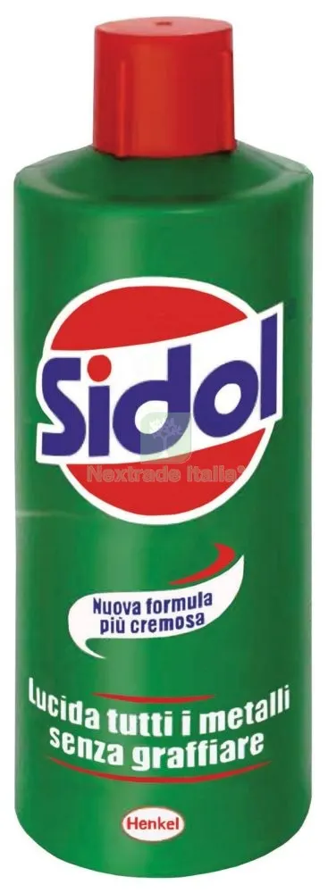 18PZ Sidol Lucidante per Metalli Escluso Inox ML 250 — Lucidanti e protettivi — rif. FERX.95356 18PZ Sidol Lucidante per Metalli Escluso Inox ML 250 — Lucidanti e protettivi — rif. FERX.95356
