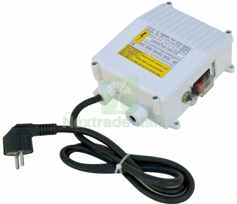 QUADRO ELETTRICO MA15 PER MOTORE 1,5 HP — Pompe — rif. FERX.95392 QUADRO ELETTRICO MA15 PER MOTORE 1,5 HP — Pompe — rif. FERX.95392