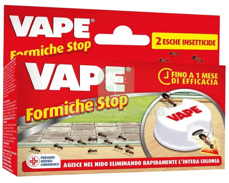 12CF Vape Esca Formiche Stop 2 PZ — Protezione piante e sementi — rif. FERX.95432
