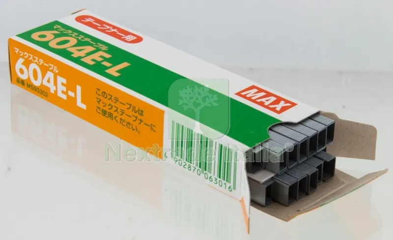 10SCATOLE Punti Metallici per Legatrice a Nastro 4800 Punti — Chiodi e graffe — rif. FERX.95437 10SCATOLE Punti Metallici per Legatrice a Nastro 4800 Punti — Chiodi e graffe — rif. FERX.95437