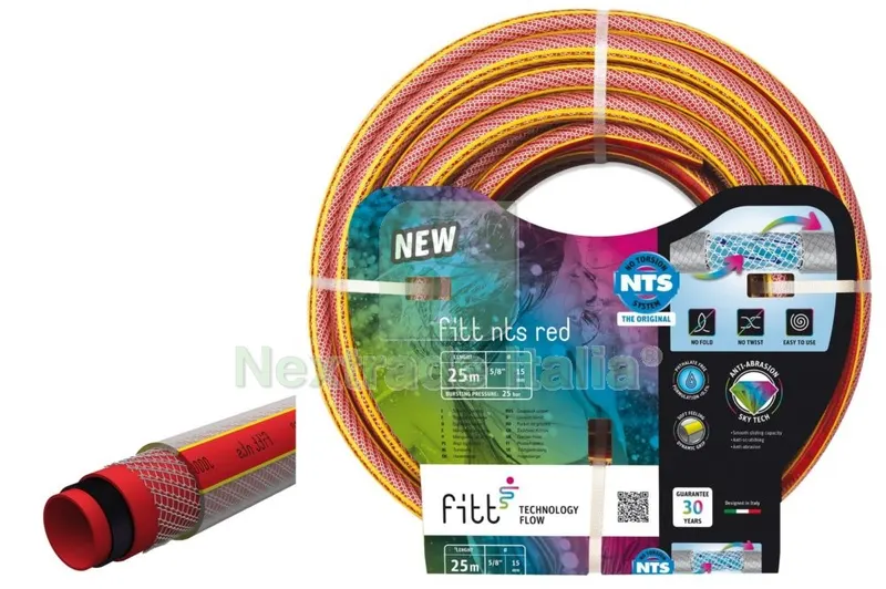 TUBO MAGLIATO NO TORSION SYSTEM RED 1/2 X25MT. — Tubi e raccordi — rif. FERX.95443 TUBO MAGLIATO NO TORSION SYSTEM RED 1/2 X25MT. — Tubi e raccordi — rif. FERX.95443