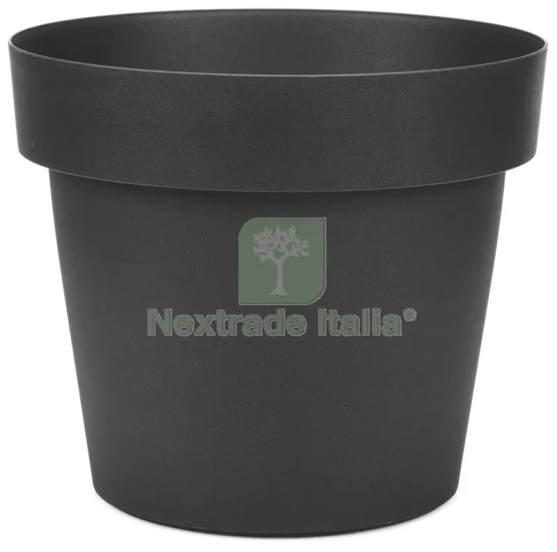 6PZ Vaso Melrose in Plastica per Fiori e Piantine 30X23,5H Antracite — Vasi e fioriere — rif. FERX.95516 6PZ Vaso Melrose in Plastica per Fiori e Piantine 30X23,5H Antracite — Vasi e fioriere — rif. FERX.95516