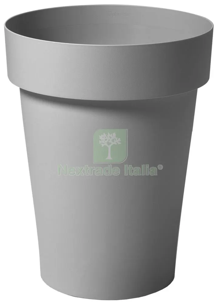 6PZ Vaso Melrose in Plastica per Fiori e Piantine Tondo Alto 40X50 Grigio — Vasi e fioriere — rif. FERX.95530 6PZ Vaso Melrose in Plastica per Fiori e Piantine Tondo Alto 40X50 Grigio — Vasi e fioriere — rif. FERX.95530