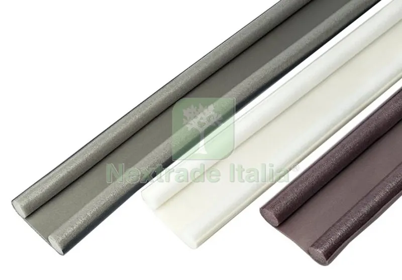 6PZ PARASPIFFERI SOTTOPORTA DOPPIO 95 CM BIANCO — Abrasivi e mole — rif. FERX.95567 6PZ PARASPIFFERI SOTTOPORTA DOPPIO 95 CM BIANCO — Abrasivi e mole — rif. FERX.95567