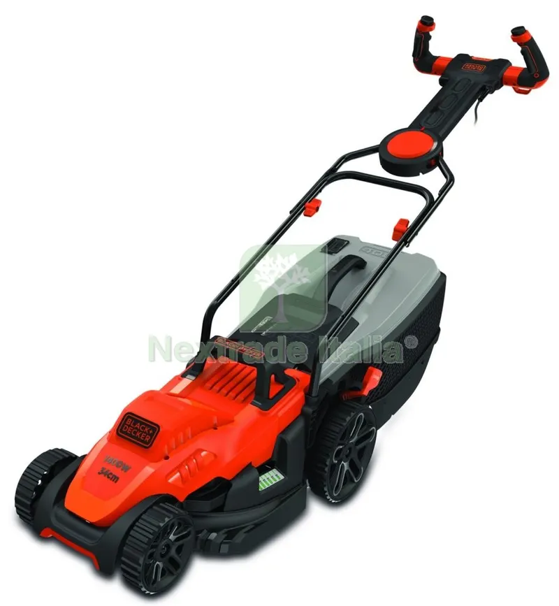 TOSAERBA B&D 1400W LARGHEZZA TAGLIO 34CM ALTEZZA FINO A 70MM — Attrezzi da giardino a motore — rif. FERX.95575