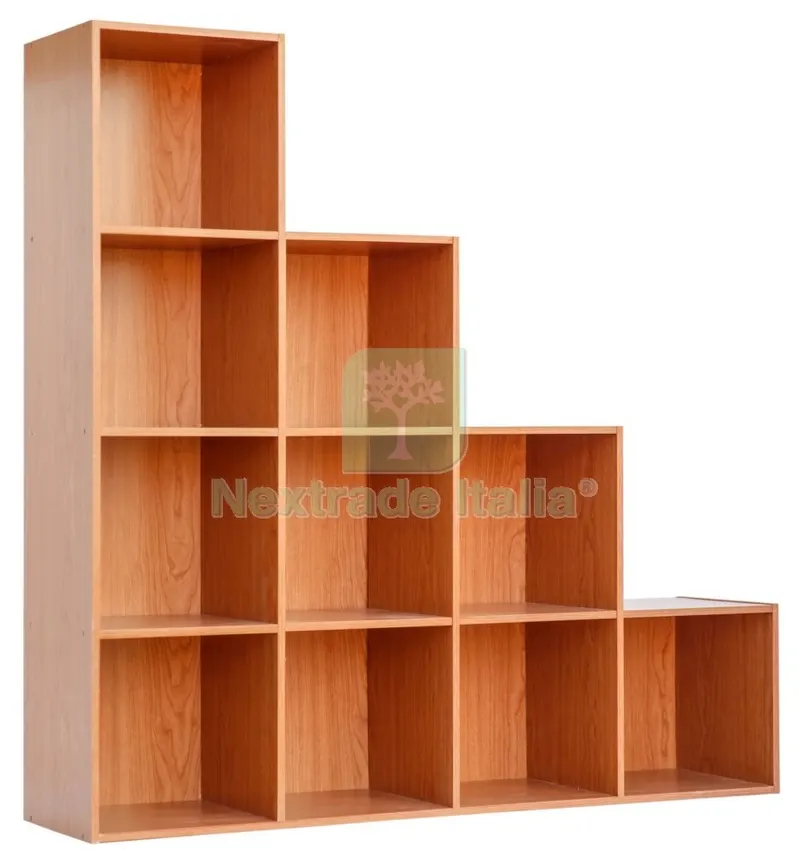 Libreria Cubo 10 121X29,5XH121 CM Ciliegio — Arredo — rif. FERX.95620