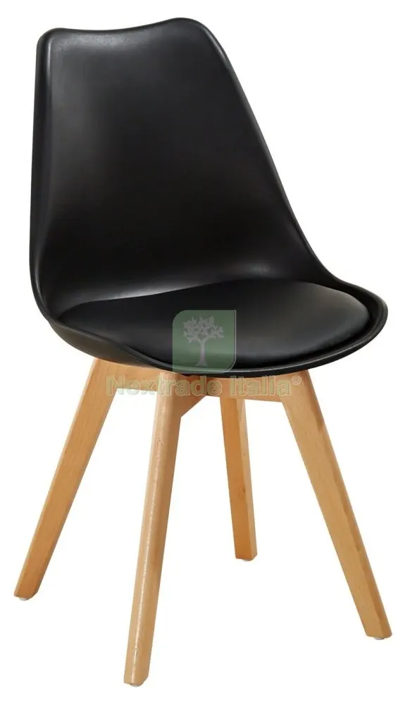 4PZ Sedia Soft Nero HW57908 — Arredo — rif. FERX.95629 4PZ Sedia Soft Nero HW57908 — Arredo — rif. FERX.95629