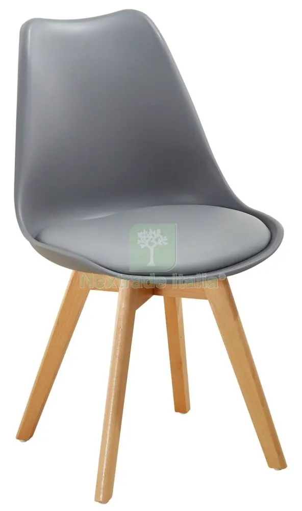 6PZ Sedia Soft Grigio HW57908 — Arredo — rif. FERX.95631 6PZ Sedia Soft Grigio HW57908 — Arredo — rif. FERX.95631