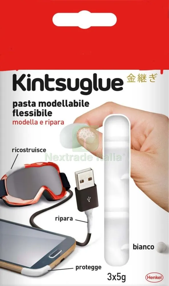 12PZ Loctite Kintsuglue Bianco GR.5 — Adesivi e sigillanti — rif. FERX.95642 12PZ Loctite Kintsuglue Bianco GR.5 — Adesivi e sigillanti — rif. FERX.95642