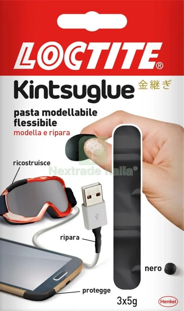 12PZ Loctite Kintsuglue Nero GR.5 — Adesivi e sigillanti — rif. FERX.95643
