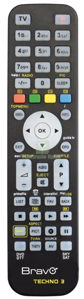 TELECOMANDO PROGRAMMABILE TECHNO 3 — Interruttori e prese — rif. FERX.95647 TELECOMANDO PROGRAMMABILE TECHNO 3 — Interruttori e prese — rif. FERX.95647