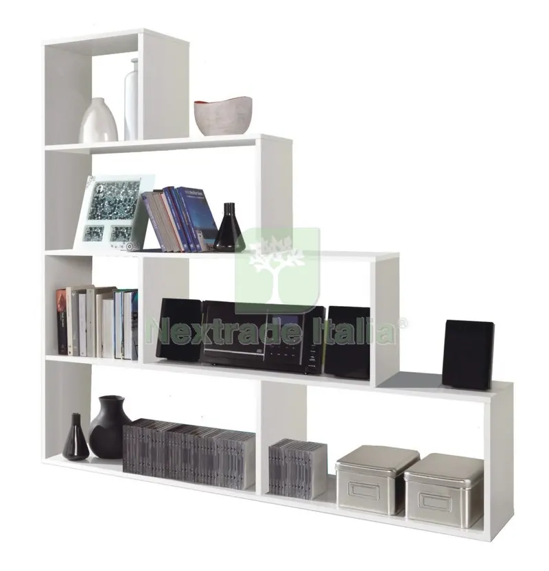 Kit Libreria Klum 145X29XH145 CM Bianco — Arredo — rif. FERX.95684