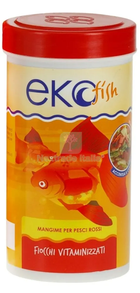 6PZ Ekofish Pesci Rossi ML 1000 GR 200 Nutriente e Mangime per Pesci — Mangimi e alimentazione — rif. FERX.95708 6PZ Ekofish Pesci Rossi ML 1000 GR 200 Nutriente e Mangime per Pesci — Mangimi e alimentazione — rif. FERX.95708