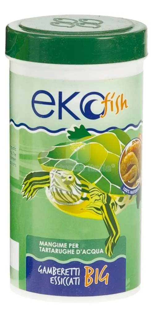 12PZ Ekofish Gamberetti BIG ML 250 GR 35 Nutriente e Mangime per Pesci — Mangimi e alimentazione — rif. FERX.95712