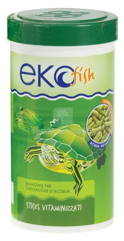 12PZ Ekofish Tartarughe Stick ML 250 GR 70 Nutriente e Mangime per Pesci — Mangimi e alimentazione — rif. FERX.95715 12PZ Ekofish Tartarughe Stick ML 250 GR 70 Nutriente e Mangime per Pesci — Mangimi e alimentazione — rif. FERX.95715