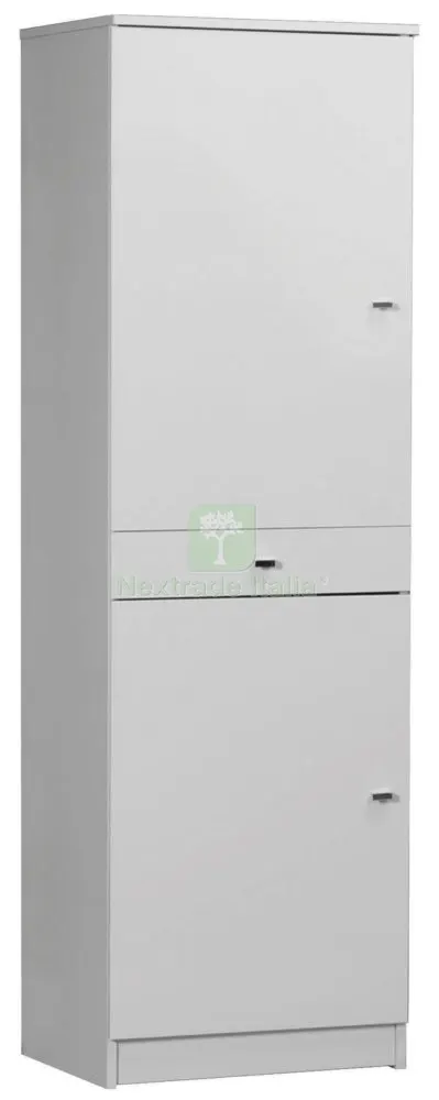 Mobile 2 Ante +1 Cassetto 46X34X147 Bianco Laccato 282TL — Scarichi e sifoni — rif. FERX.95726