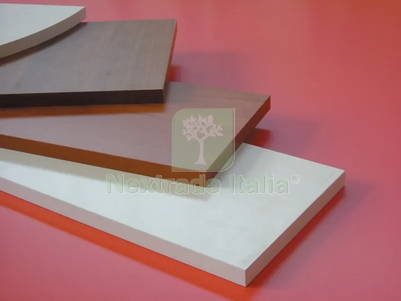5PZ MENSOLA BORDO SQUADRATO SPESSORE 1,8 MM COLORE ROVERE GRIGIO CM 100X30 — Arredo — rif. FERX.95751